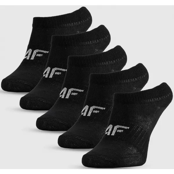  Ponožky 4F 4FJWMM00USOCF566 5 PÁRŮ DEEP BLACK 