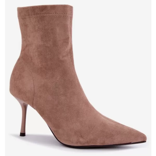  Dámské kotníkové boty BOTO MM-42 BEIGE 
