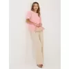 Dámské tričko RUE PARIS IT-TS-20881.85 BEIGE