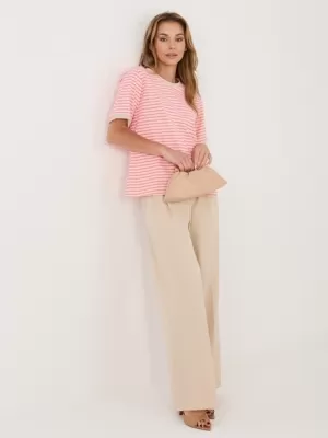 Dámské tričko RUE PARIS IT-TS-20881.85 BEIGE