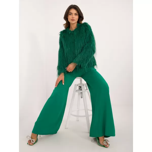  Dámská bunda WOOL FASHION ITALIA AT-KR-2359.96P GREEN 