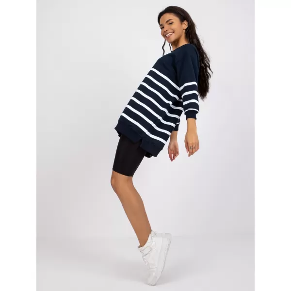  Dámská halenka RUE PARIS RV-BZ-7556.68 NAVY 