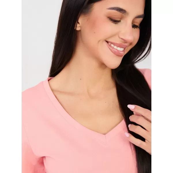  Dámské tričko RUE PARIS RV-TS-A1095.33 PEACH 