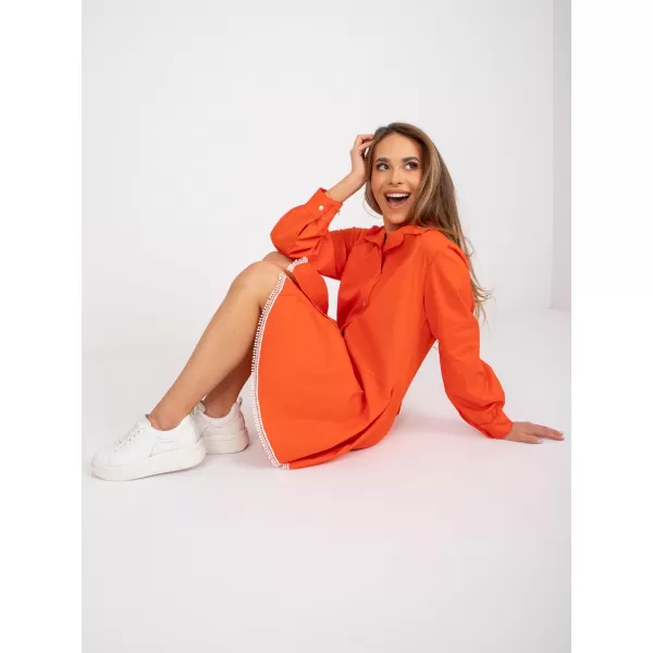  Dámské šaty ITALY MODA DHJ-SK-6801.63P ORANGE 