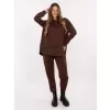 Dámský set ITALY MODA IT-KMPL-9860.61 DARK BROWN