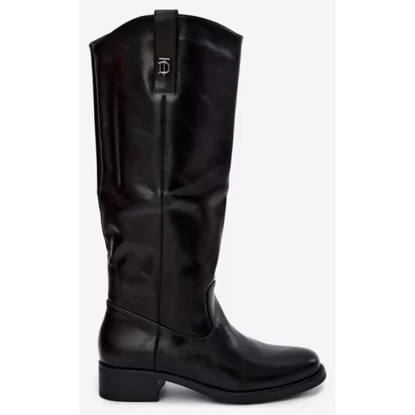  Dámské kozačky BOTO 6510 BLACK 