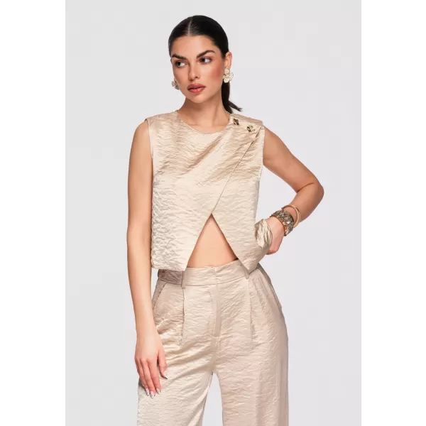  Dámská blůza LARICA OW-TS-E0004 KHAKI 