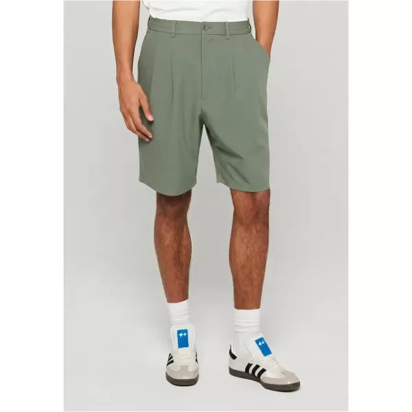  Pánské šortky URBAN CLASSICS TB8435-22402 LILY DUST GREEN 