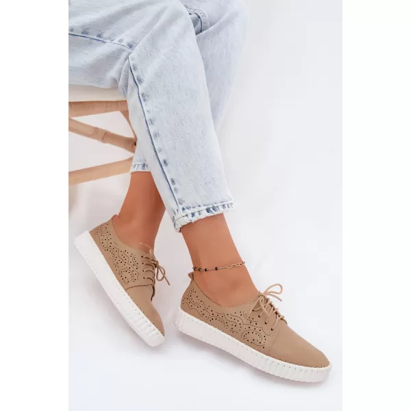  Dámské polobotky BOTO G2437 KHAKI 