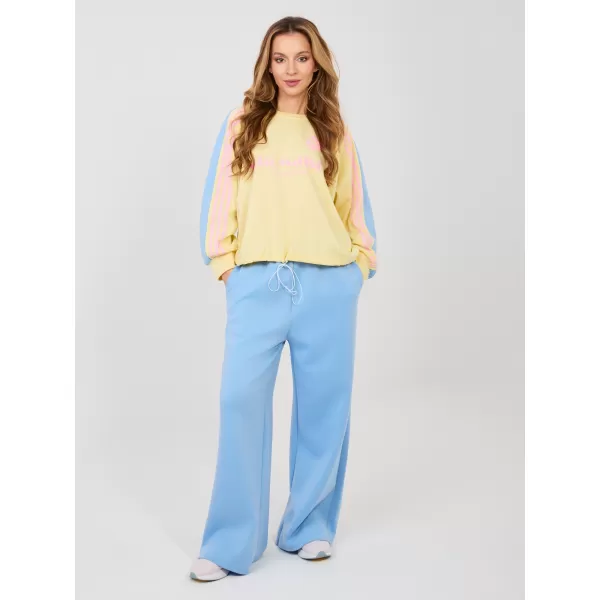  Dámská tepláková souprava RUE PARIS IT-KMPL-22227.85 BLUE 
