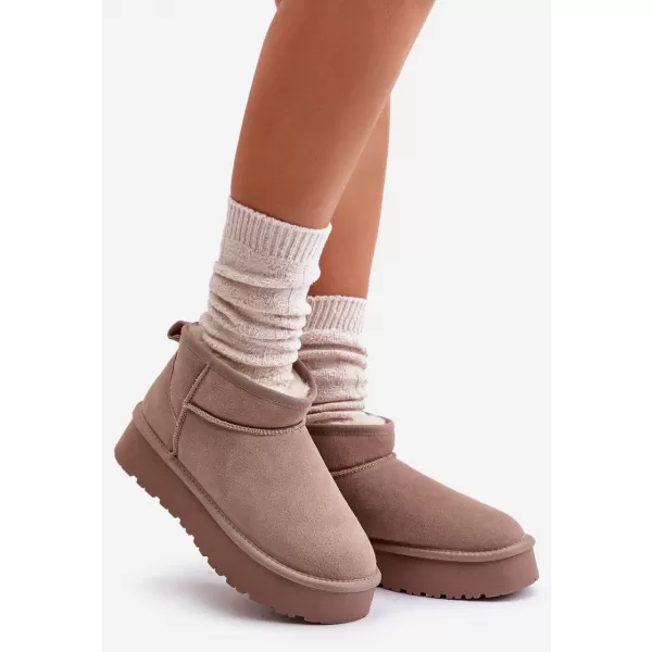  Dámské boty BOTO W5828 KHAKI 