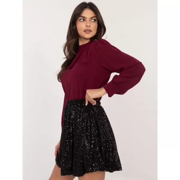  Dámská sukně ITALY MODA MI-SD-271360.74 NOIRE 
