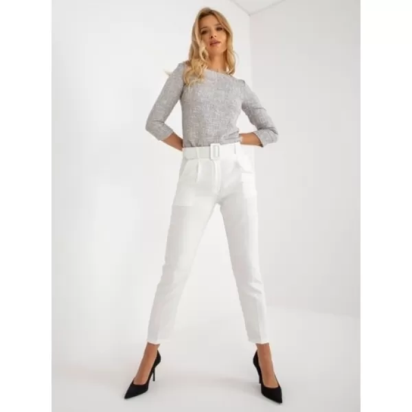  Dámské kalhoty ITALY MODA DHJ-SP-12787.21X ECRU 