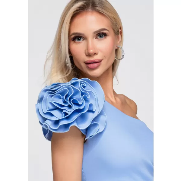 Dámské šaty LARICA LA-OM-DLR377 BLUE 