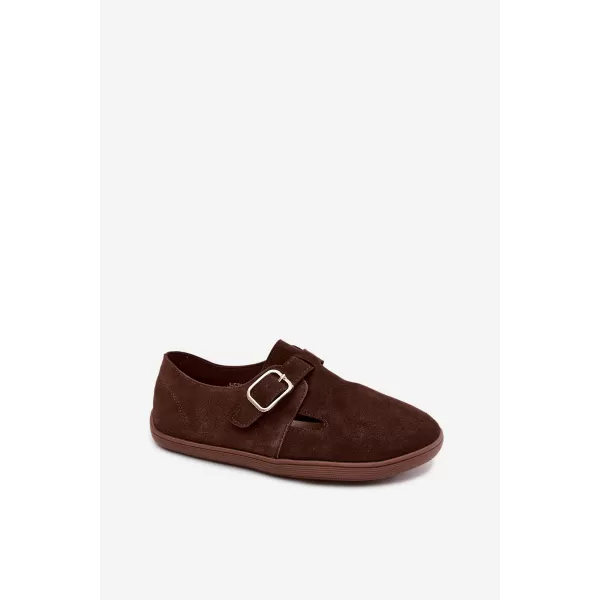  Dámské polobotky BOTO JH578 BROWN 