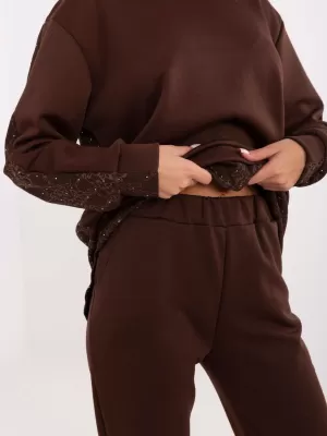 Dámský set ITALY MODA IT-KMPL-9860.61 DARK BROWN
