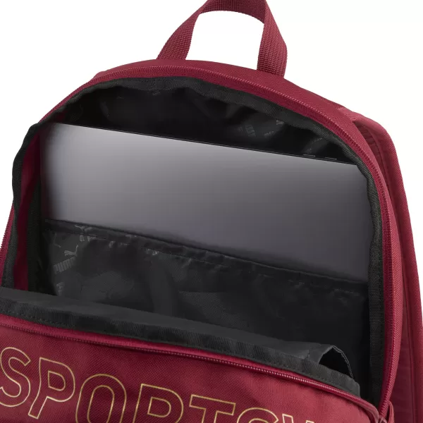  Batoh PUMA PHASE GOLD BACKPACK II 09300101 GARNET GLOW/GOLD 