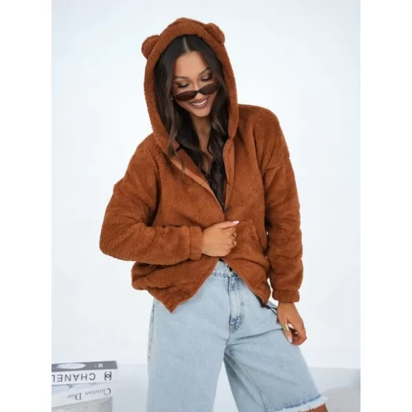  Dámská mikina FACTORY PRICE CS-BL-BT1030.00P LIGHT BROWN 