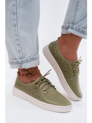 Dámské polobotky BOTO G2437 GREEN
