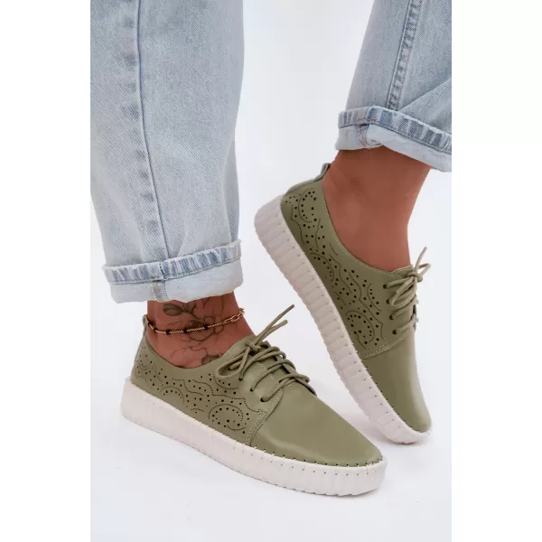  Dámské polobotky BOTO G2437 GREEN 