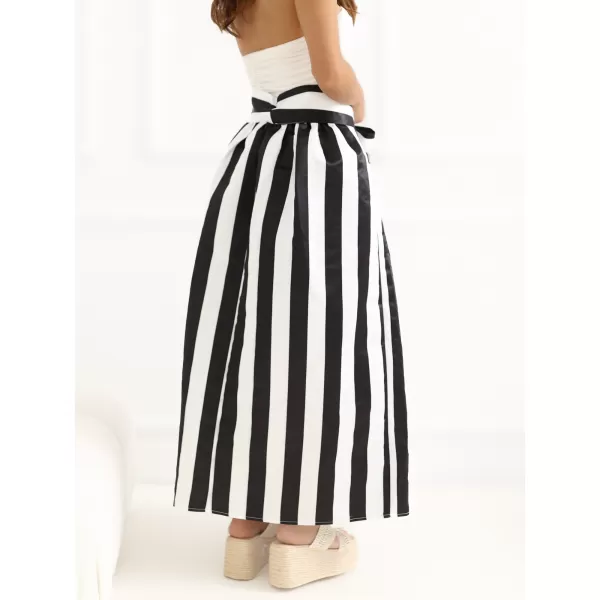  Dámská sukně FACTORY PRICE IT-SD-97576-1.18P WHITE/BLACK 