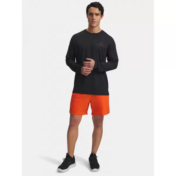  Pánské kraťasy UNDER ARMOUR VANISH WOVEN 6IN SHORTS 1373718-844 ORANŽOVÁ 