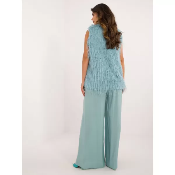  Dámská vesta WOOL FASHION ITALIA AT-KZ-2349-1.21 MINT 