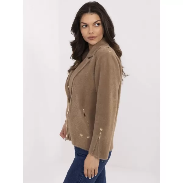  Dámská bunda FACTORY PRICE MBM-KR-L176.87 DARK BEIGE 