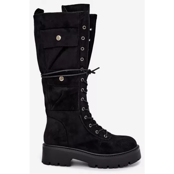  Dámské kozačky BOTO LQ-180 BLACK 