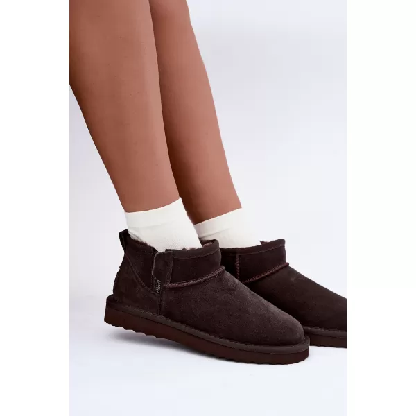  Dámské sněhule VINCEZA 97971 CHOCOLATE 