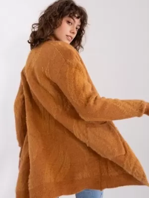 Dámský svetr WOOL FASHION ITALIA AT-SW-234501.00P CAMEL