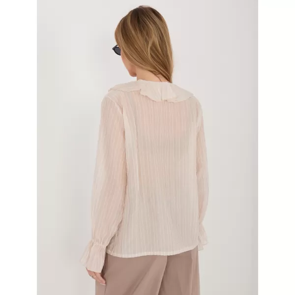  Dámská halenka ITALY MODA IT-BZ-25096.84 BEIGE 