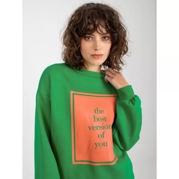 Dámská mikina EX MODA EM-BL-617-3.15P GREEN 