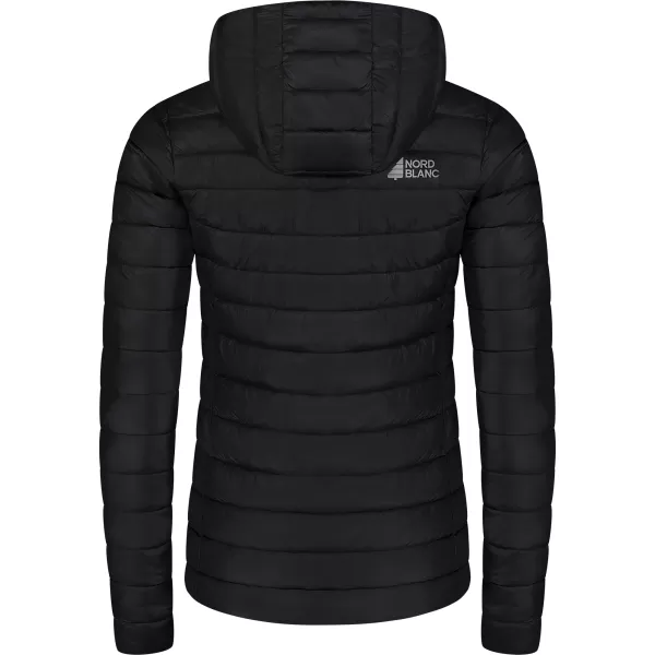  Dámská prošívaná bunda NORDBLANC NIMBUS WJL8395 ČERNÁ 