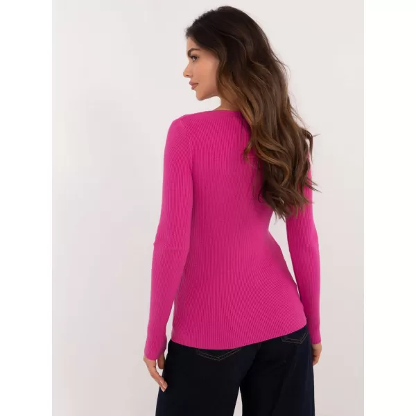  Dámský svetr WOOL FASHION ITALIA AT-SW-2332-2.65 FUCHSIA 