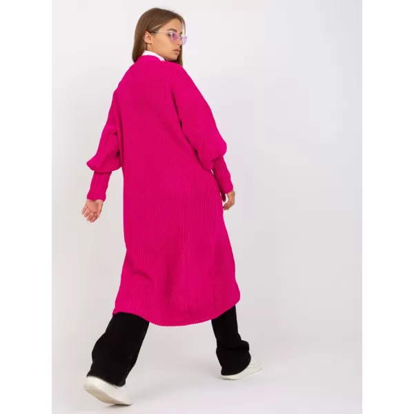  Dámský kardigan OCH BELLA TW-SW-BL-0100.38X FUCHSIA 