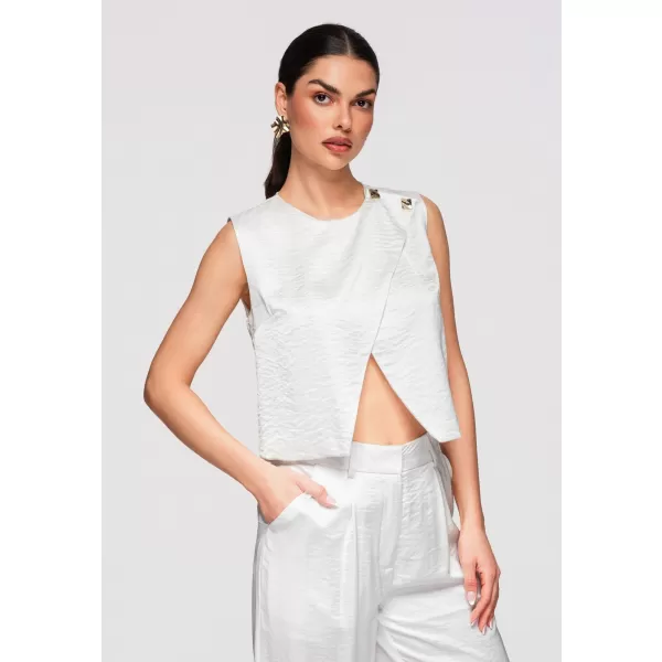  Dámská blůza LARICA OW-TS-E0004 OFF WHITE 
