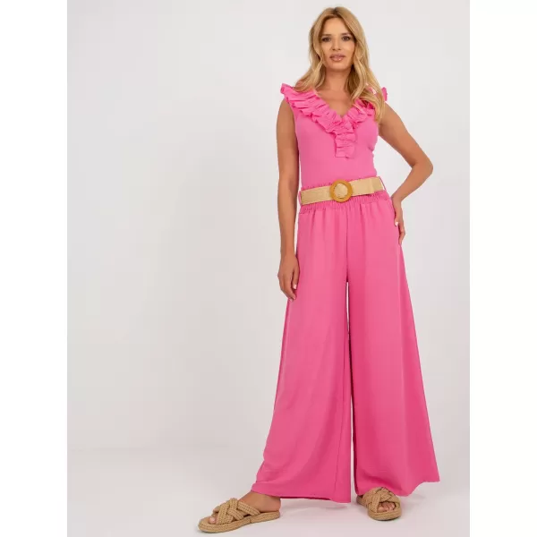  Dámské kalhoty ITALY MODA DHJ-SP-8387.57 PINK 