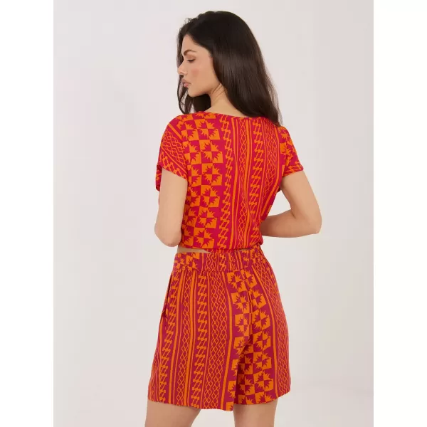  Dámské kraťasy SUBLEVEL D73771M62489KD ORANGE 
