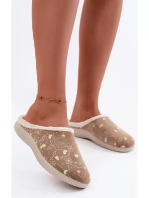 Dámské pantofle INBLU ET000041 BEIGE