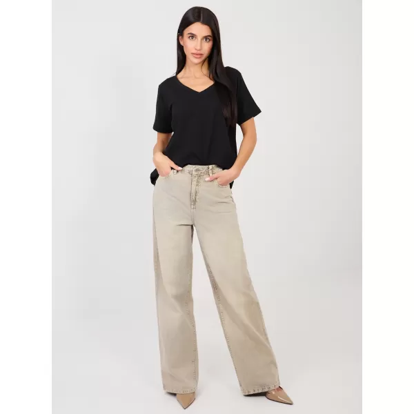  Dámské tričko RUE PARIS RV-TS-A1094.45 BLACK 