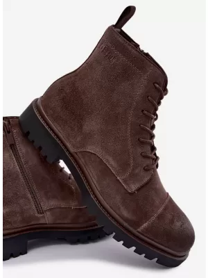 Pánské kotníkové boty BIG STAR SHOES UU174220 BLACK
