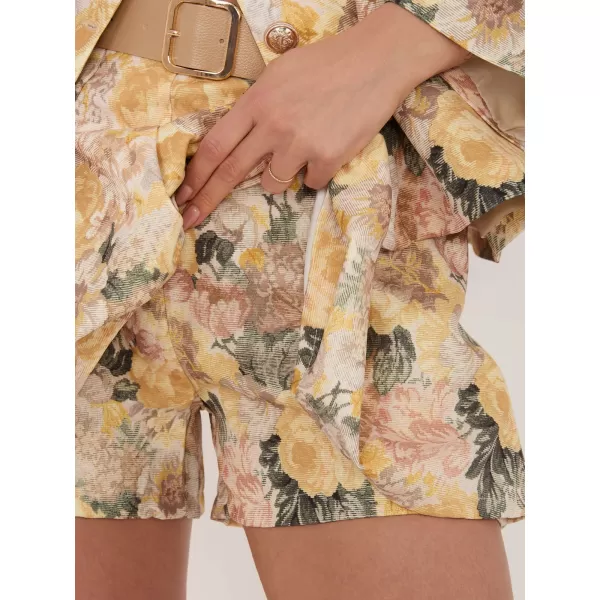  Dámské kraťasy ITALY MODA IT-SN-FL8757-1.30 YELLOW 