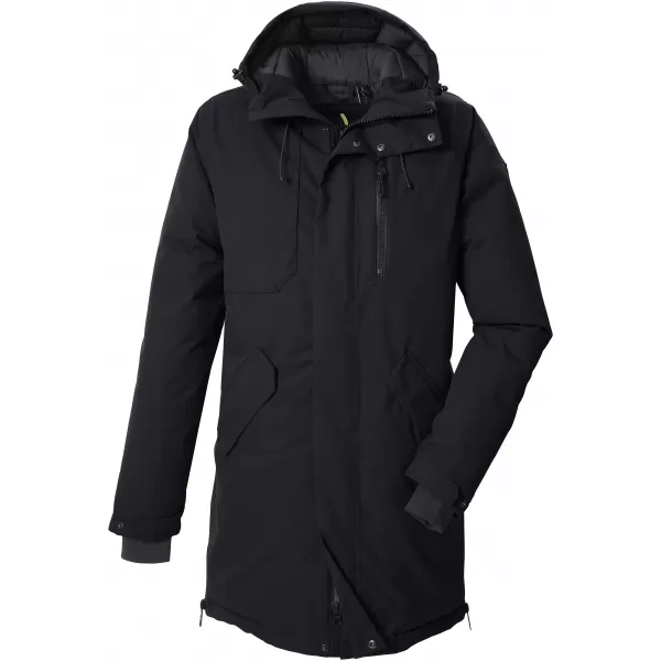  Pánská parka KILLTEC GW 65 ČERNÁ 