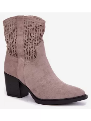 Dámské kotníkové boty BOTO RMR2520-20 BEIGE