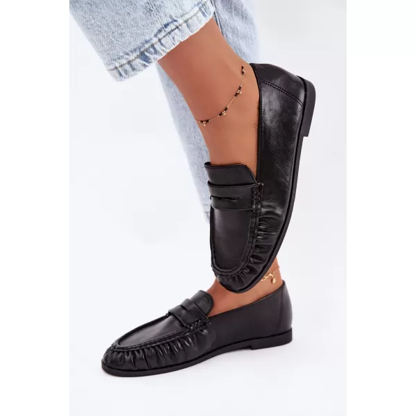  Dámské mokasíny BOTO 9882 BLACK 