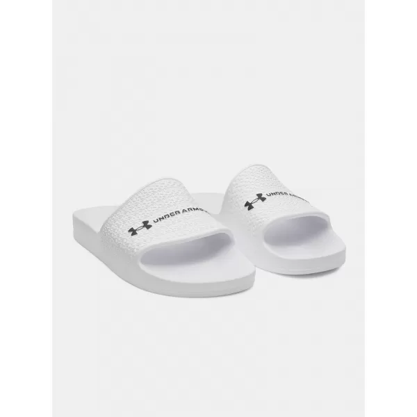  Pánské pantofle UNDER ARMOUR ARMR SLIDE LITE 6007528-100 BÍLÁ 
