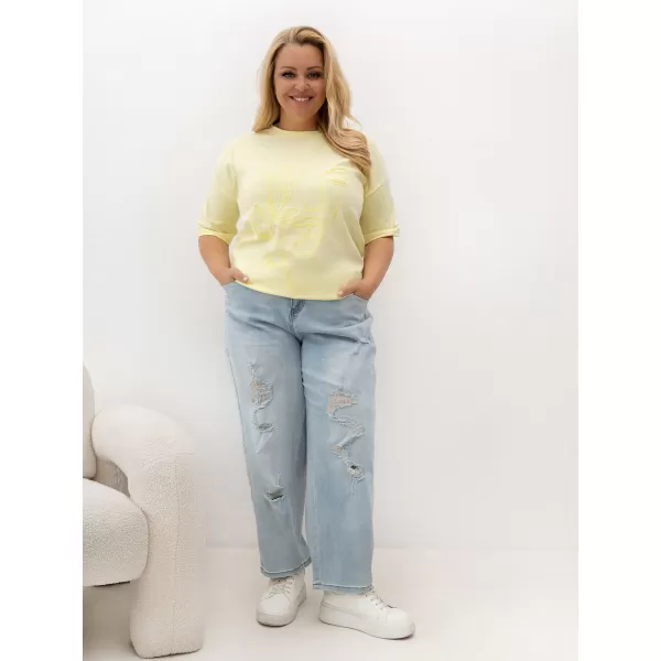  Dámské tričko RELEVANCE RV-TS-A1331.29P BRIGHT YELLOW 