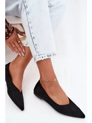 Dámské baleríny BOTO JH597 BLACK