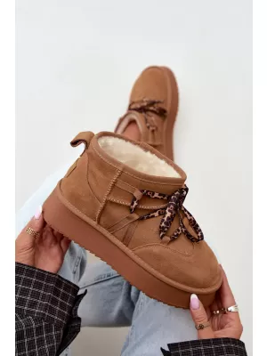 Dámské sněhule GOE UU2N4920 CAMEL